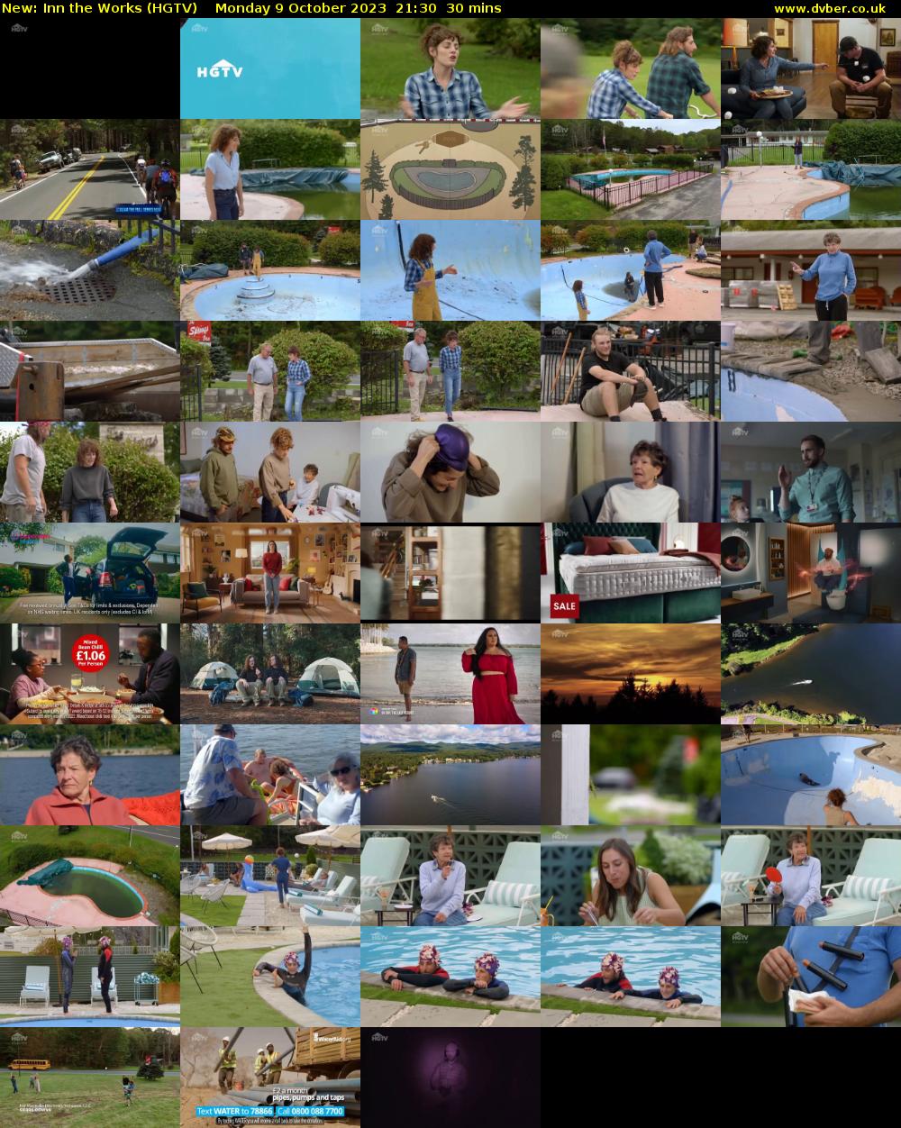 Inn the Works (HGTV) Monday 9 October 2023 21:30 - 22:00