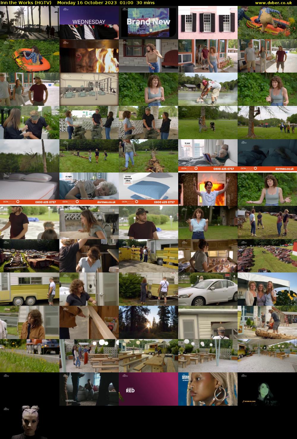 Inn the Works (HGTV) Monday 16 October 2023 01:00 - 01:30