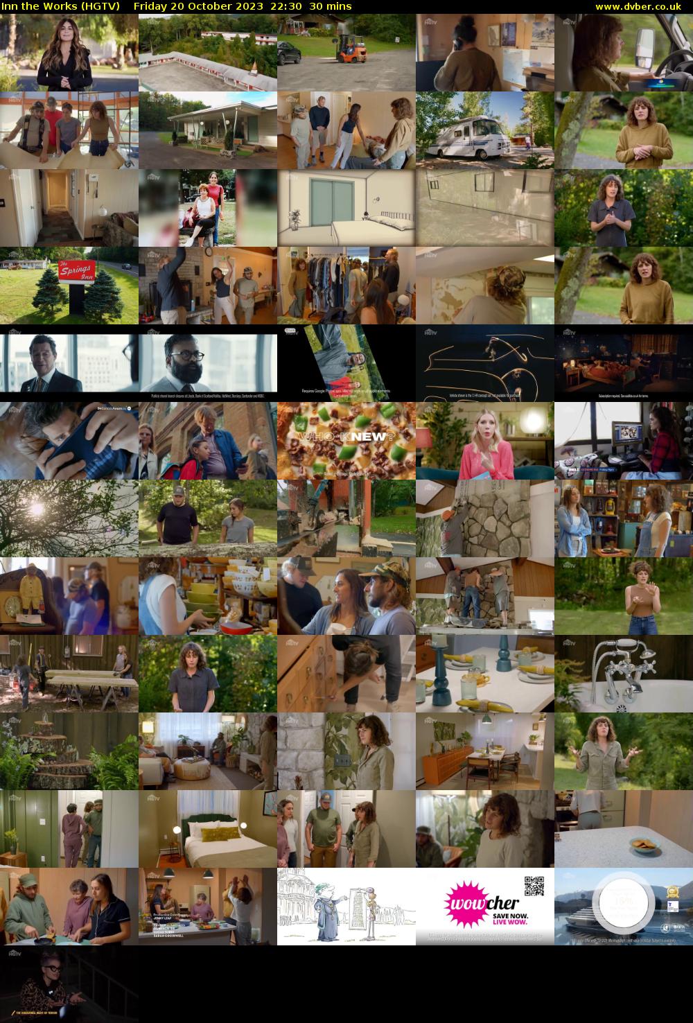 Inn the Works (HGTV) Friday 20 October 2023 22:30 - 23:00