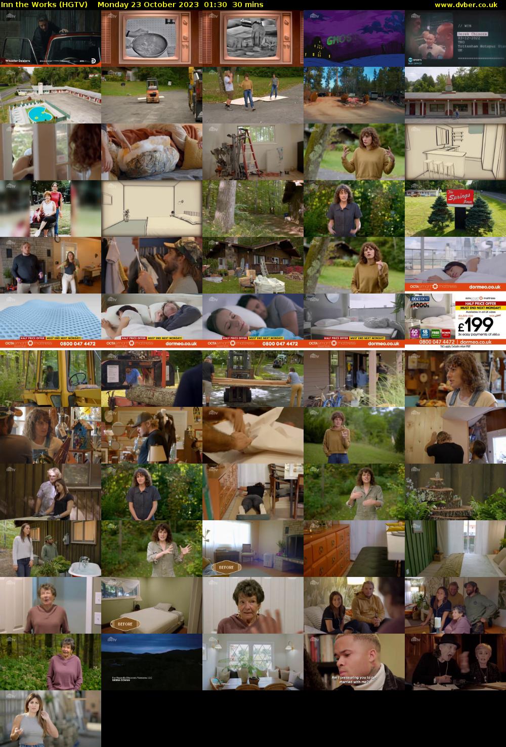 Inn the Works (HGTV) Monday 23 October 2023 01:30 - 02:00