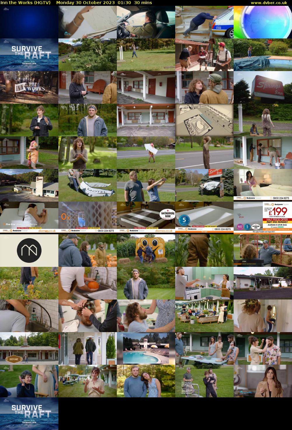 Inn the Works (HGTV) Monday 30 October 2023 01:30 - 02:00
