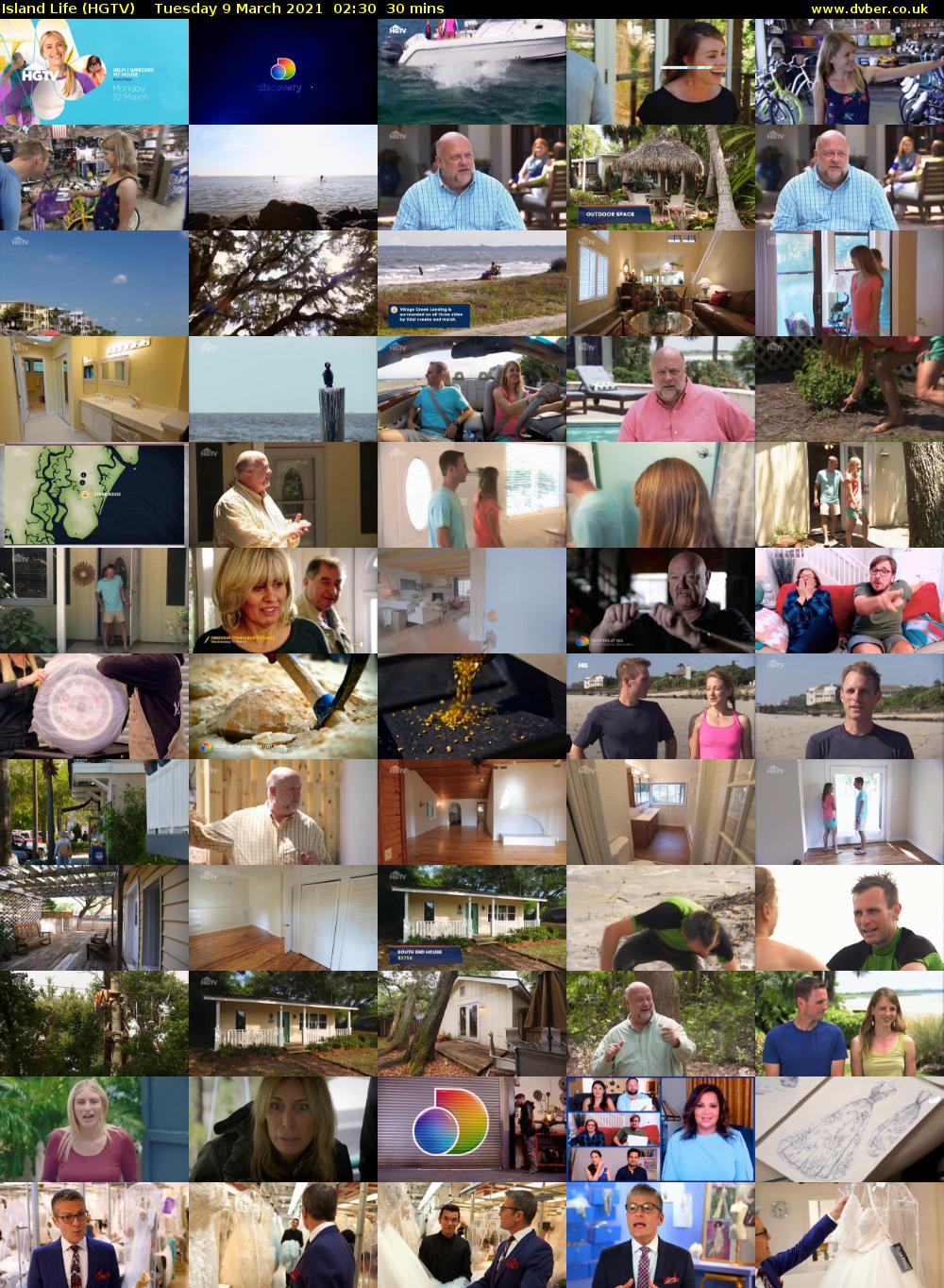 Island Life (HGTV) Tuesday 9 March 2021 02:30 - 03:00