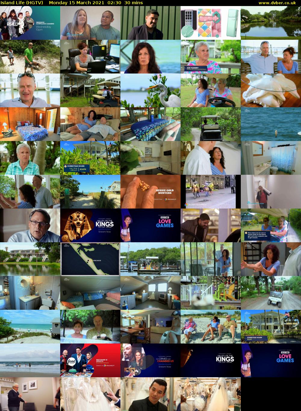 Island Life (HGTV) Monday 15 March 2021 02:30 - 03:00