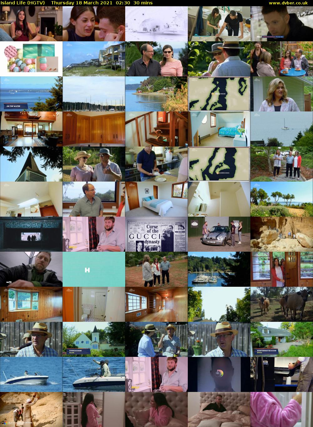 Island Life (HGTV) Thursday 18 March 2021 02:30 - 03:00