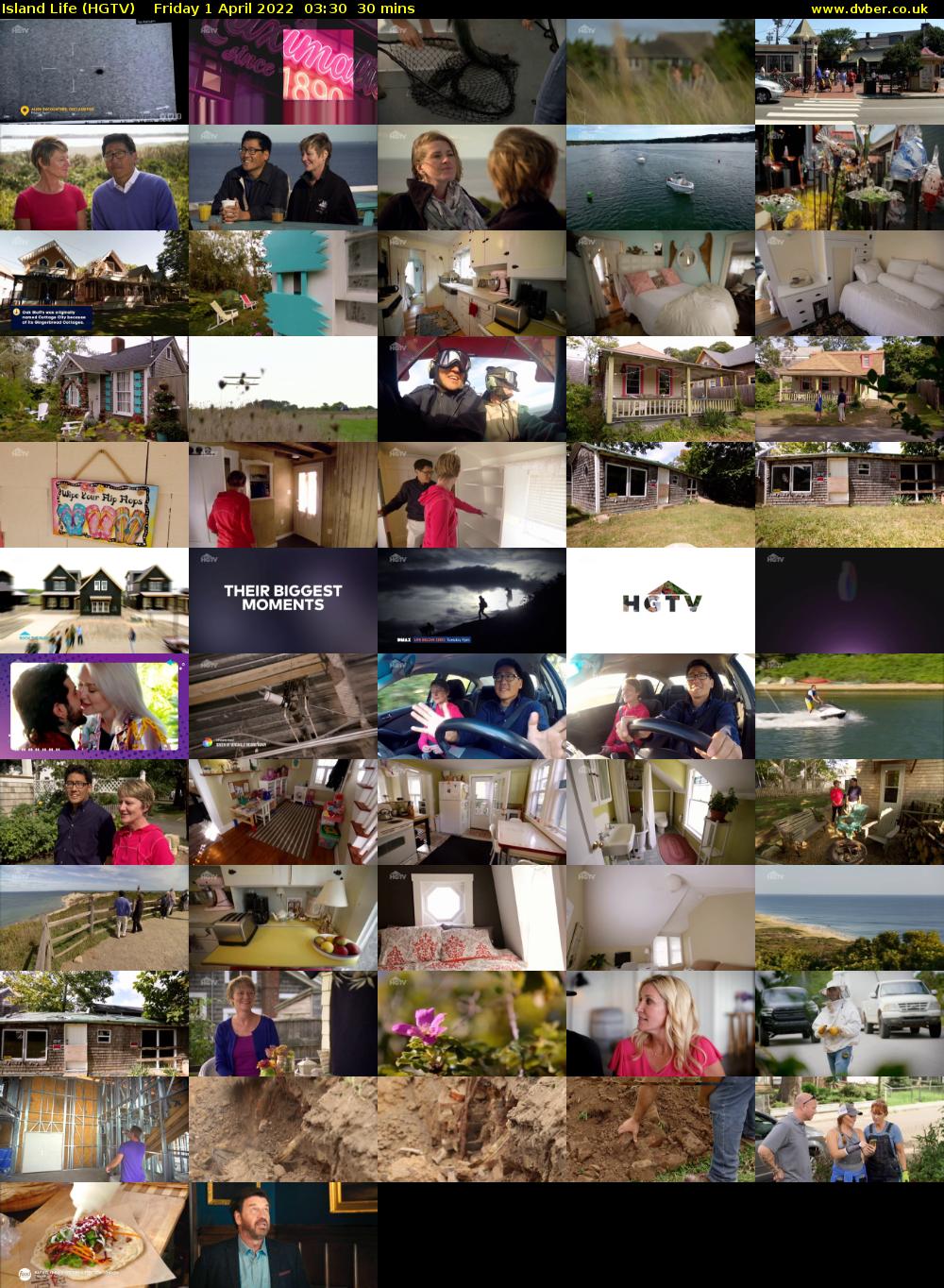Island Life (HGTV) Friday 1 April 2022 03:30 - 04:00