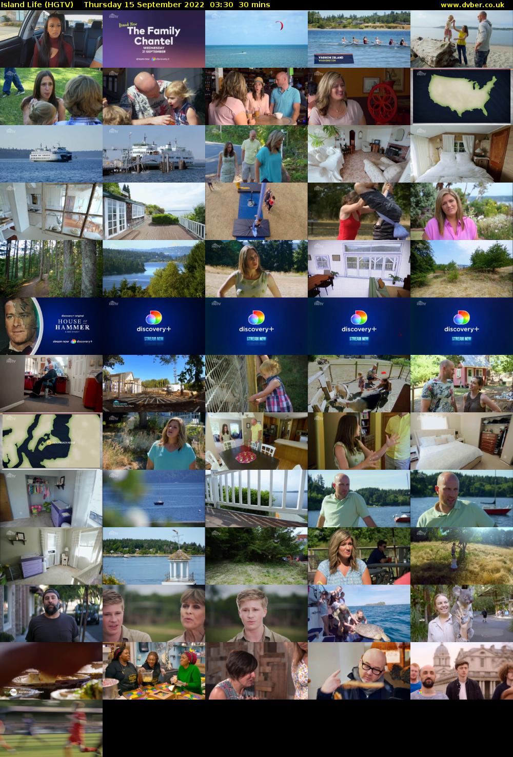 Island Life (HGTV) Thursday 15 September 2022 03:30 - 04:00