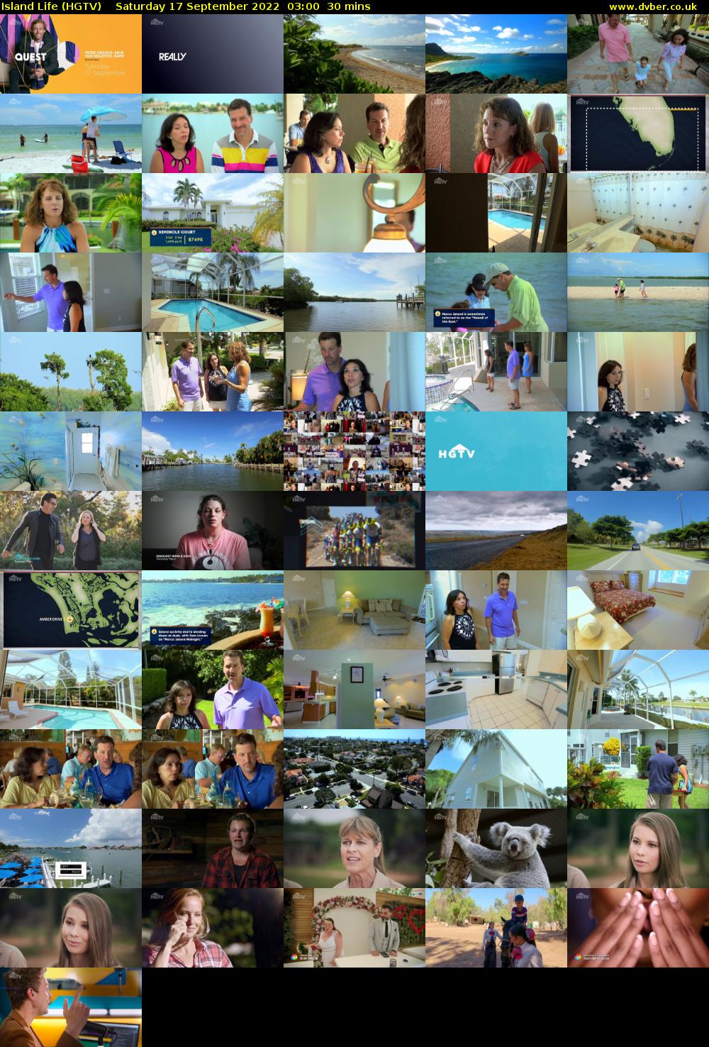 Island Life (HGTV) Saturday 17 September 2022 03:00 - 03:30