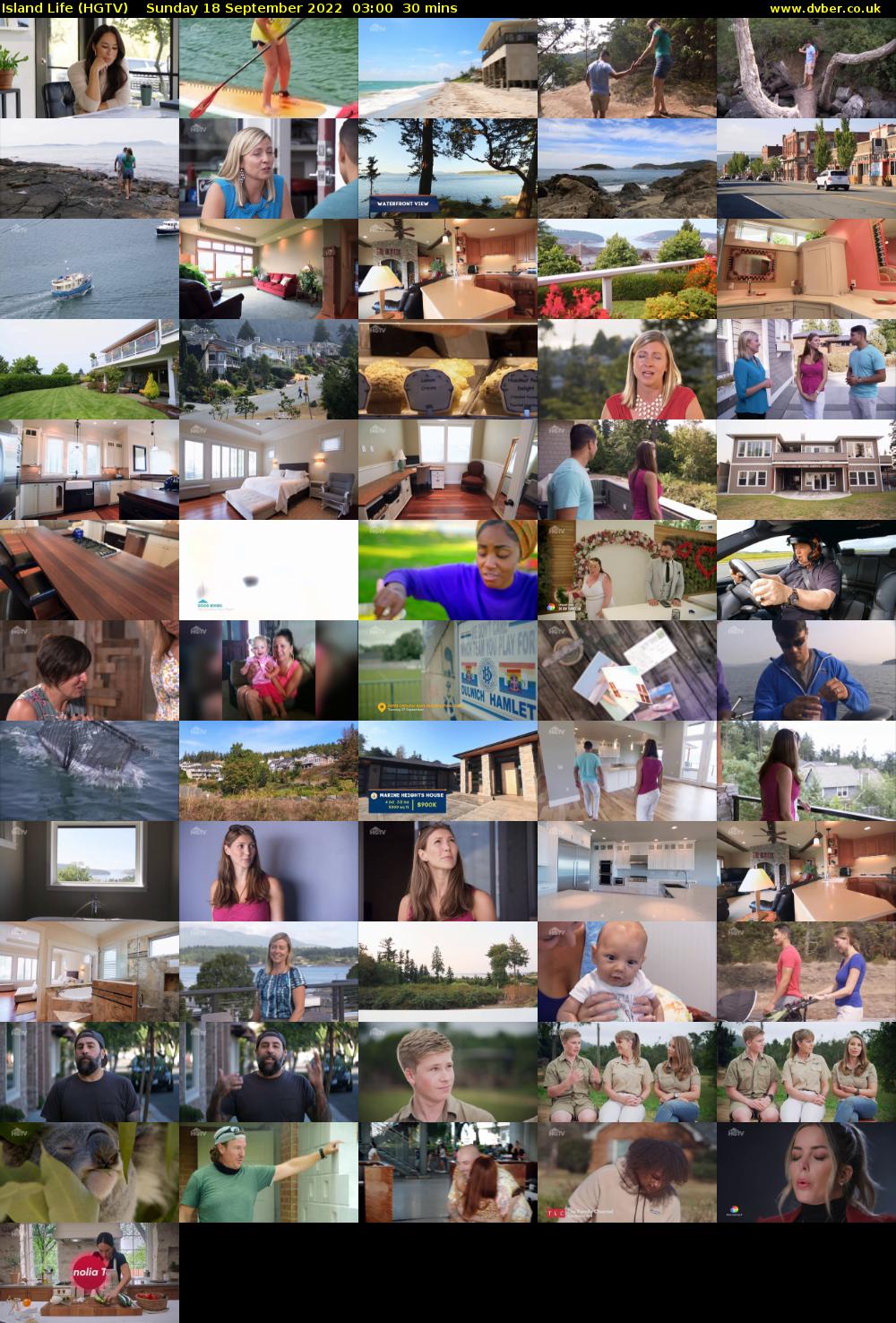 Island Life (HGTV) Sunday 18 September 2022 03:00 - 03:30