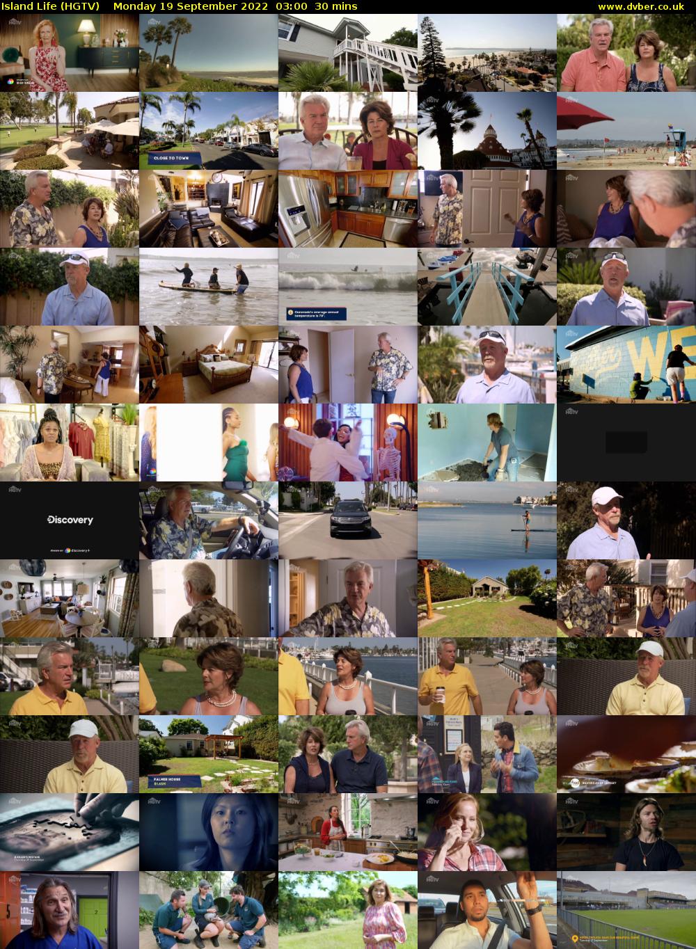 Island Life (HGTV) Monday 19 September 2022 03:00 - 03:30