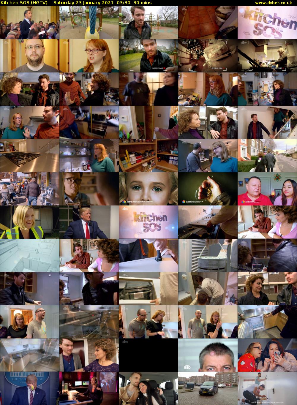 Kitchen SOS (HGTV) Saturday 23 January 2021 03:30 - 04:00