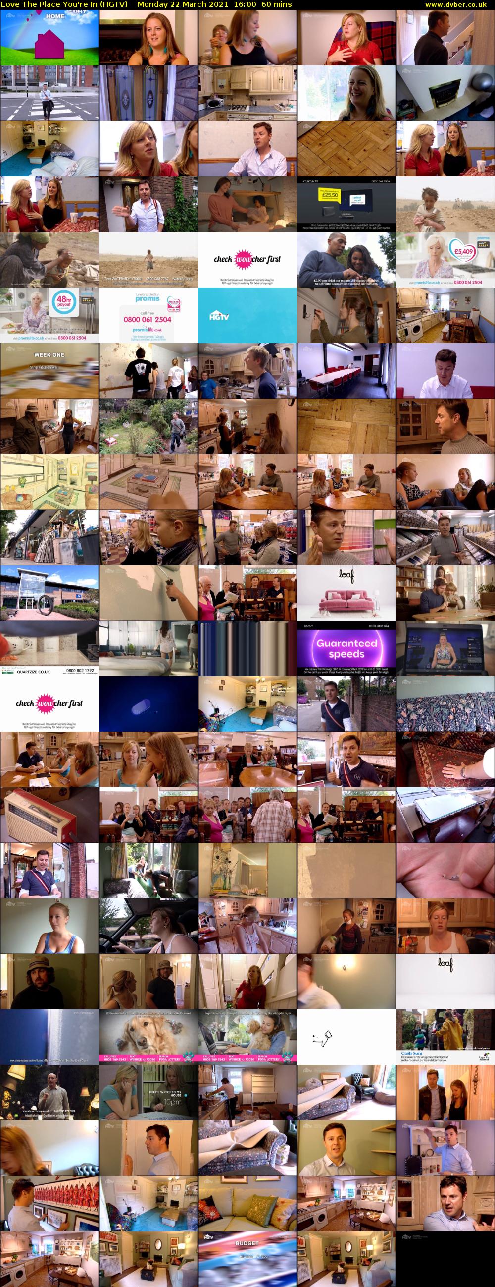 Love The Place You're In (HGTV) Monday 22 March 2021 16:00 - 17:00