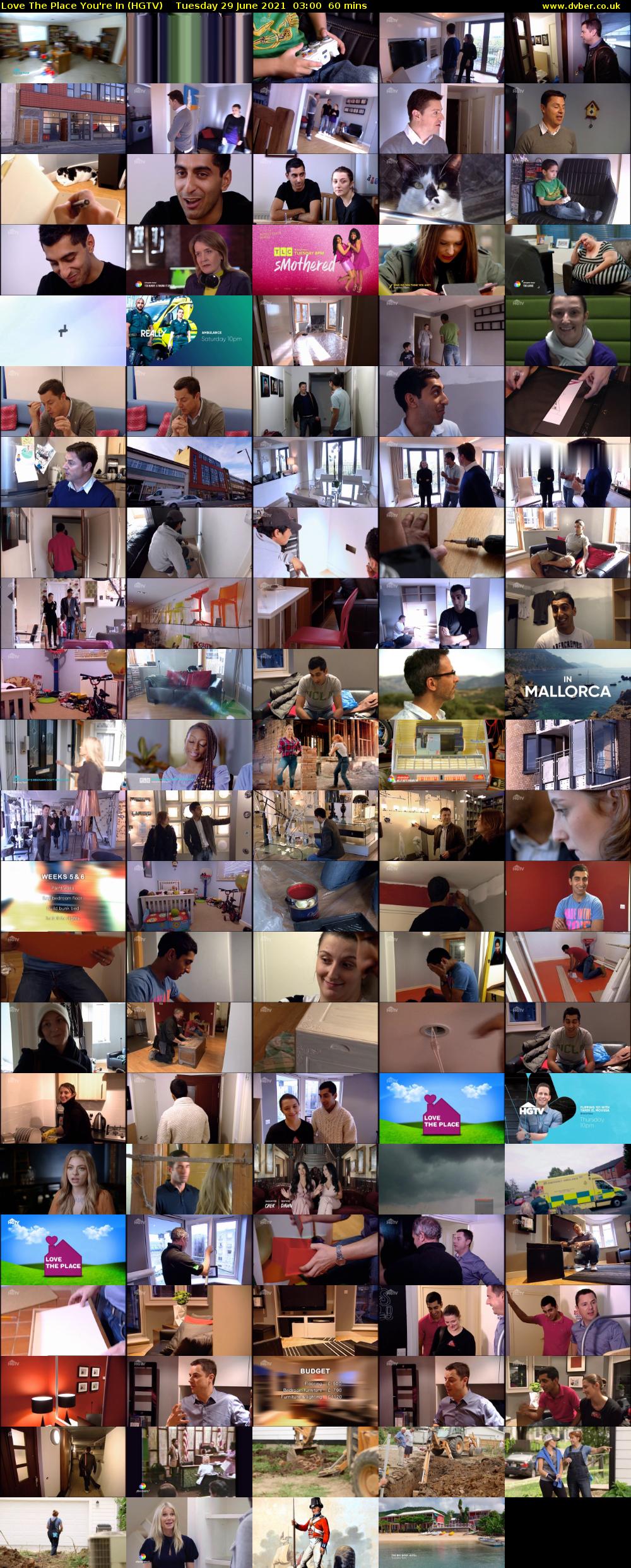 Love The Place You're In (HGTV) Tuesday 29 June 2021 03:00 - 04:00