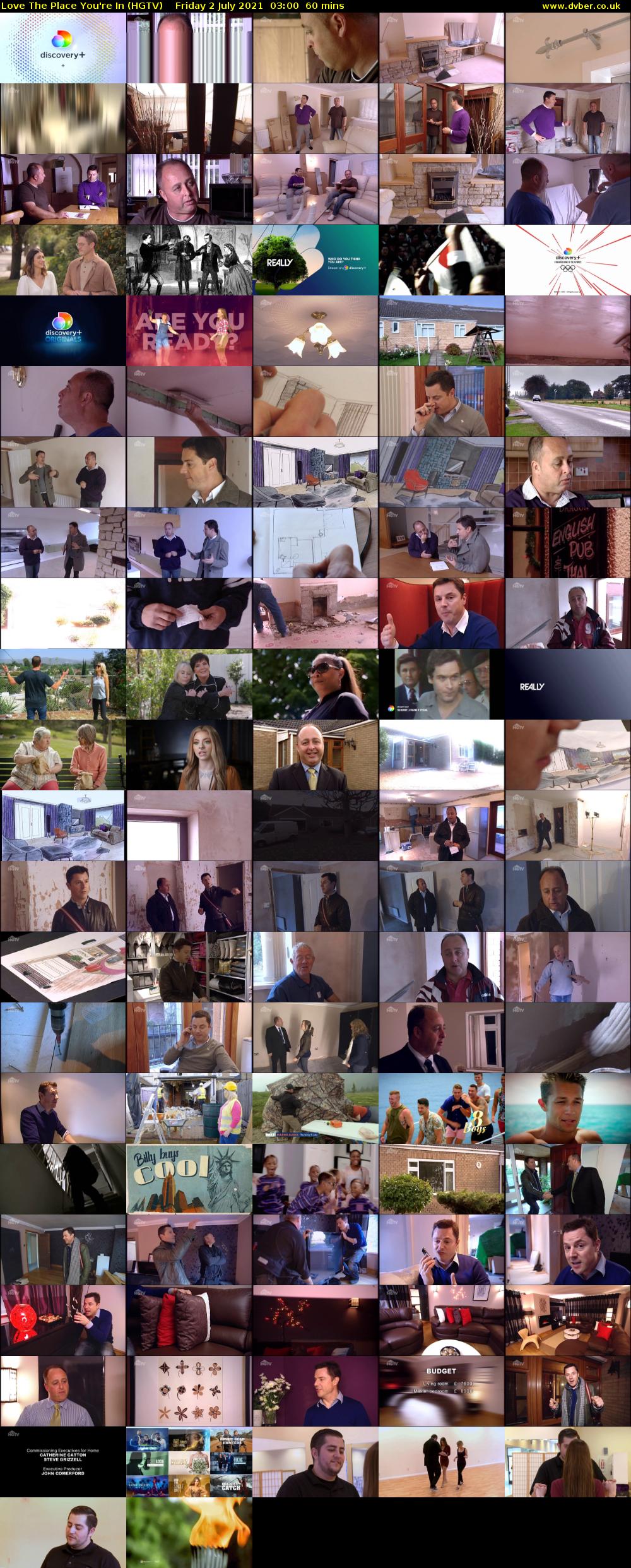 Love The Place You're In (HGTV) Friday 2 July 2021 03:00 - 04:00