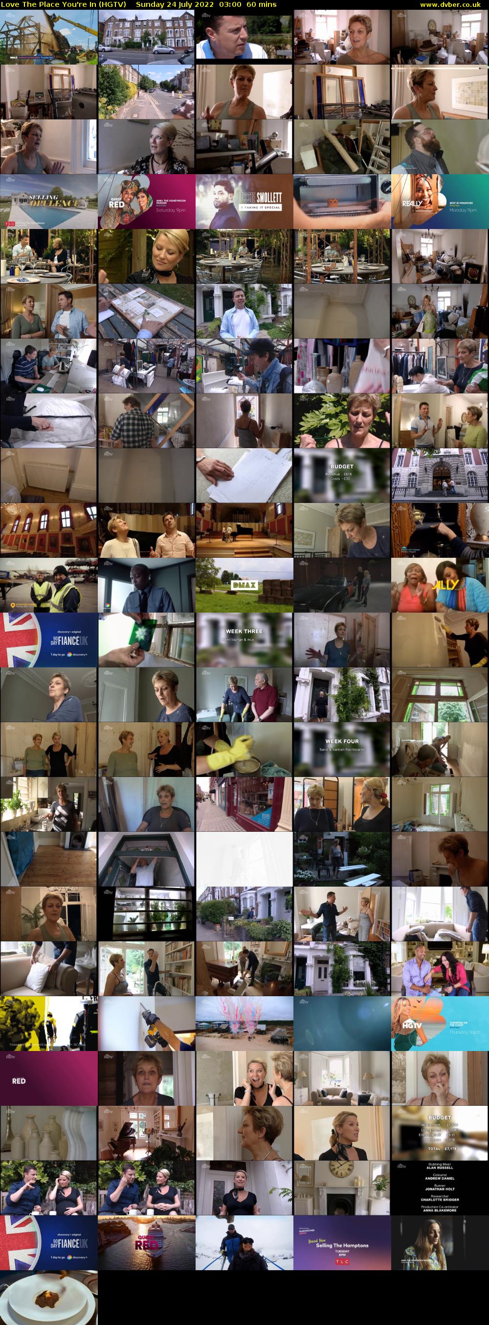 Love The Place You're In (HGTV) Sunday 24 July 2022 03:00 - 04:00