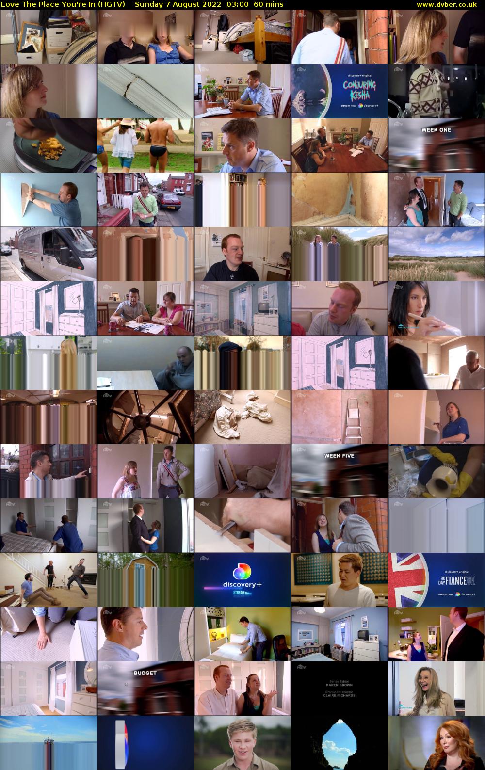 Love The Place You're In (HGTV) Sunday 7 August 2022 03:00 - 04:00
