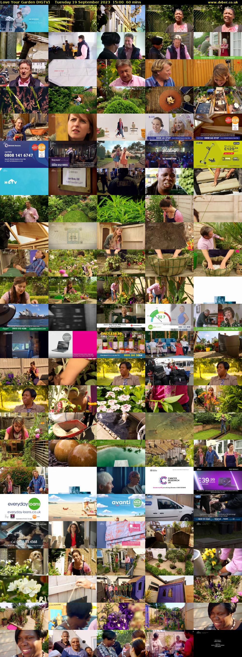 Love Your Garden (HGTV) Tuesday 19 September 2023 15:00 - 16:00