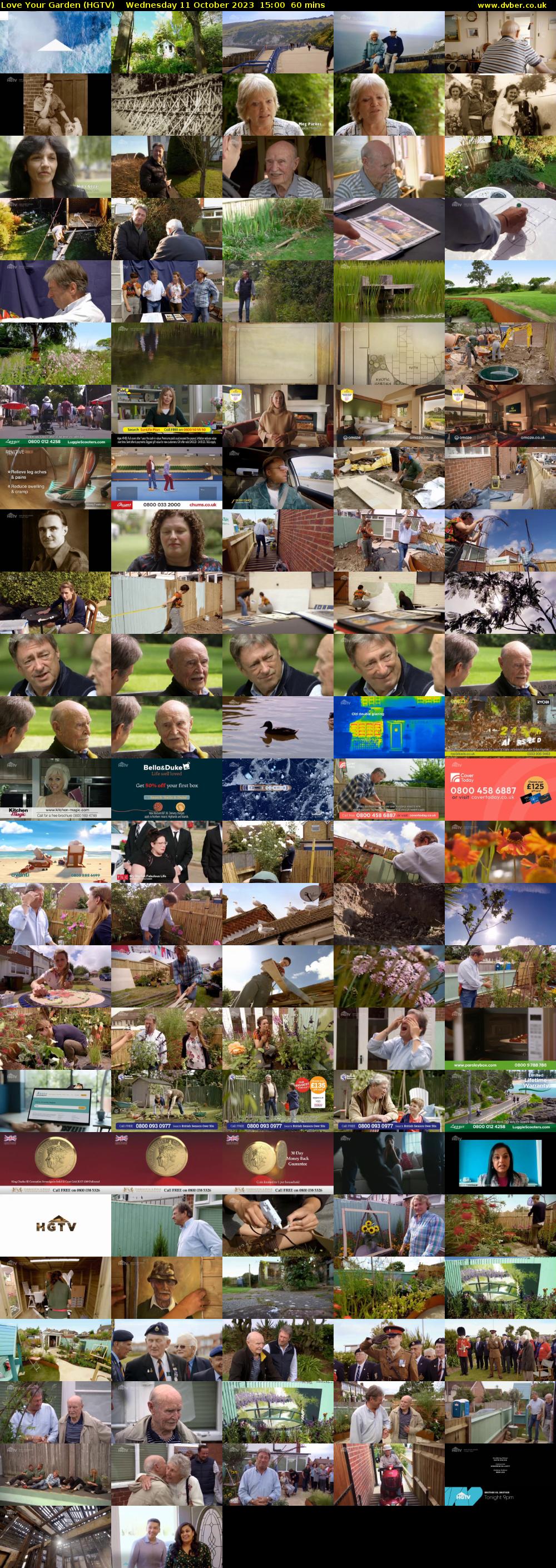 Love Your Garden (HGTV) Wednesday 11 October 2023 15:00 - 16:00