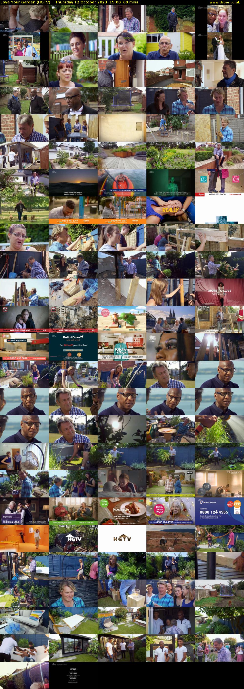 Love Your Garden (HGTV) Thursday 12 October 2023 15:00 - 16:00