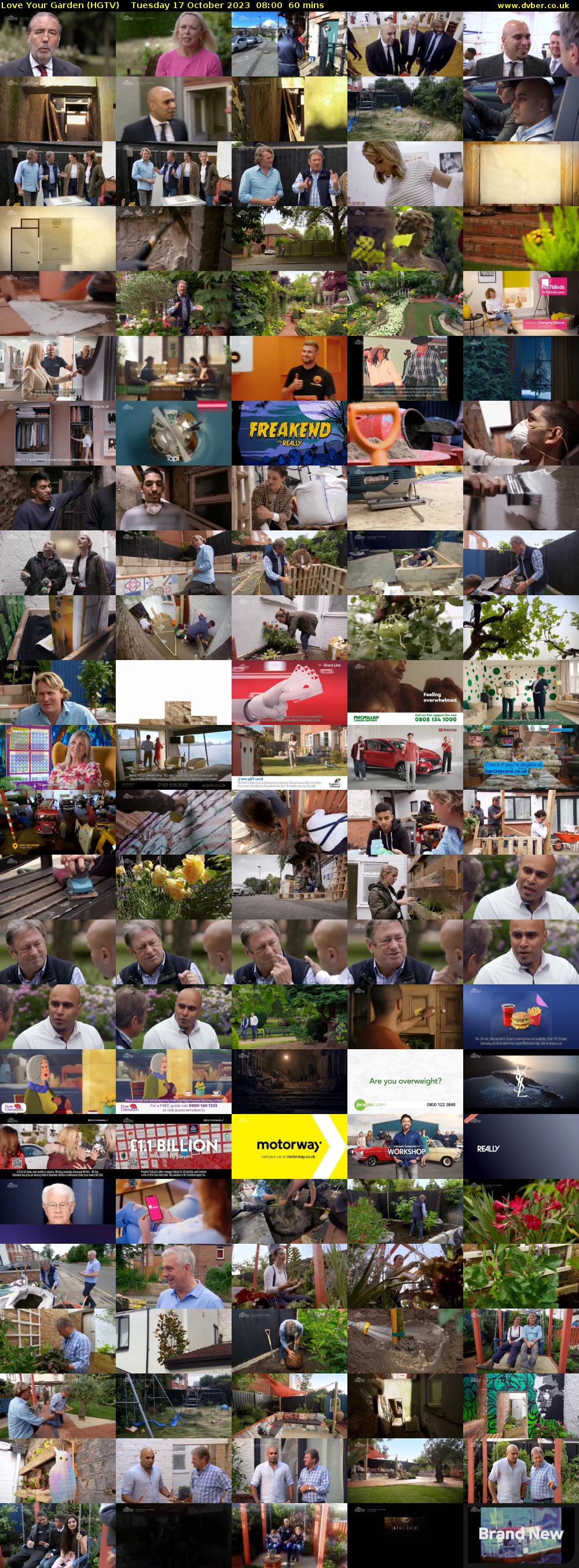 Love Your Garden (HGTV) Tuesday 17 October 2023 08:00 - 09:00
