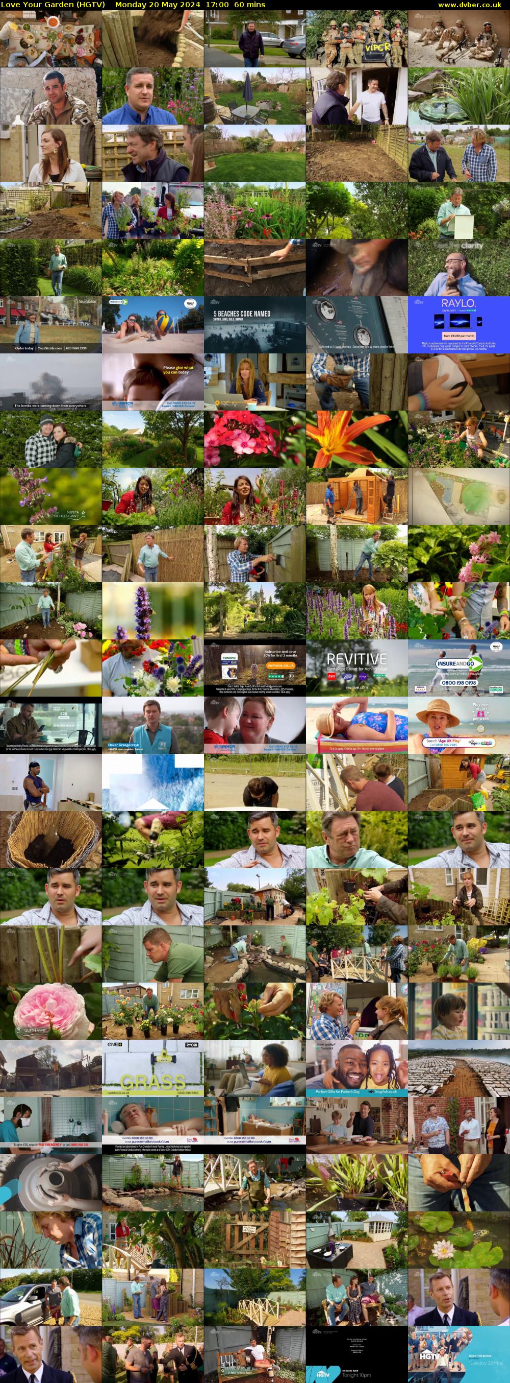Love Your Garden (HGTV) Monday 20 May 2024 17:00 - 18:00