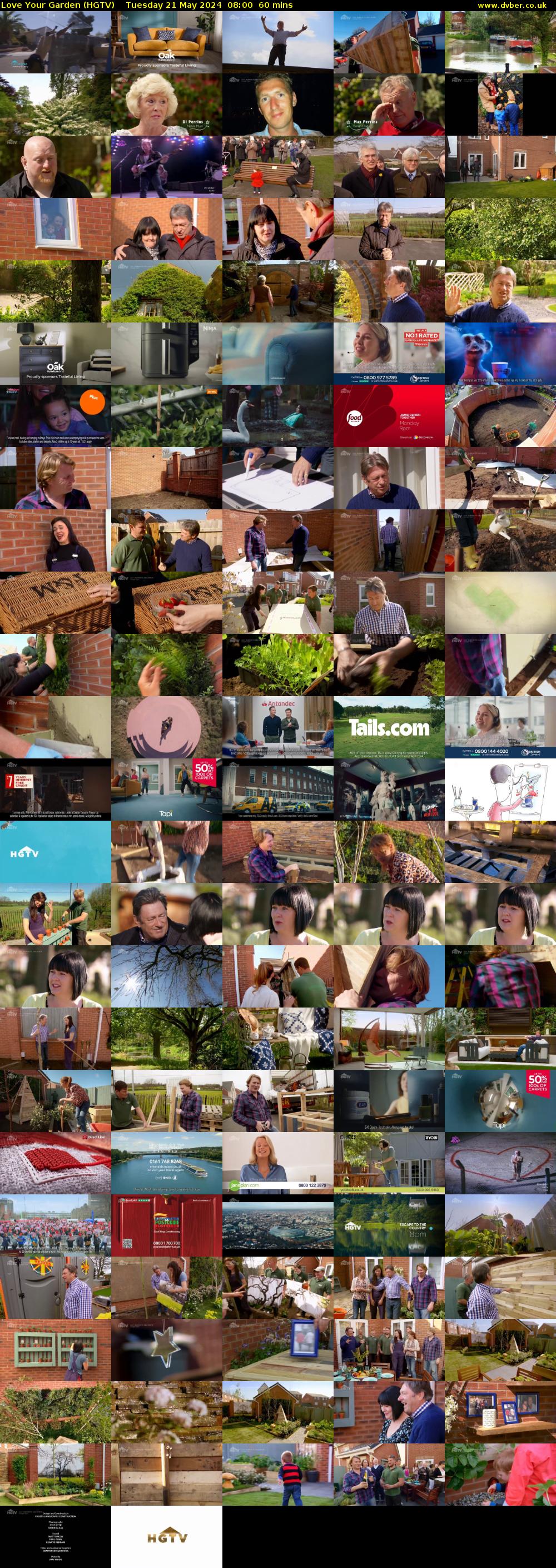 Love Your Garden (HGTV) Tuesday 21 May 2024 08:00 - 09:00