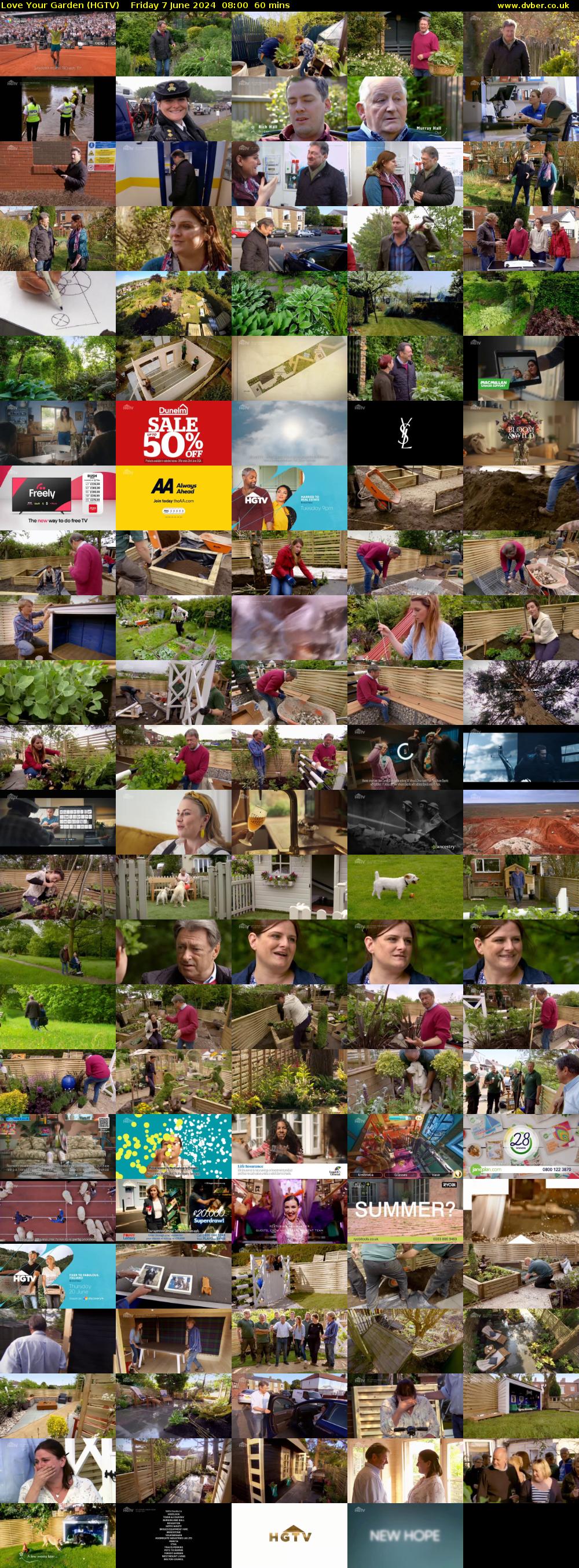 Love Your Garden (HGTV) Friday 7 June 2024 08:00 - 09:00