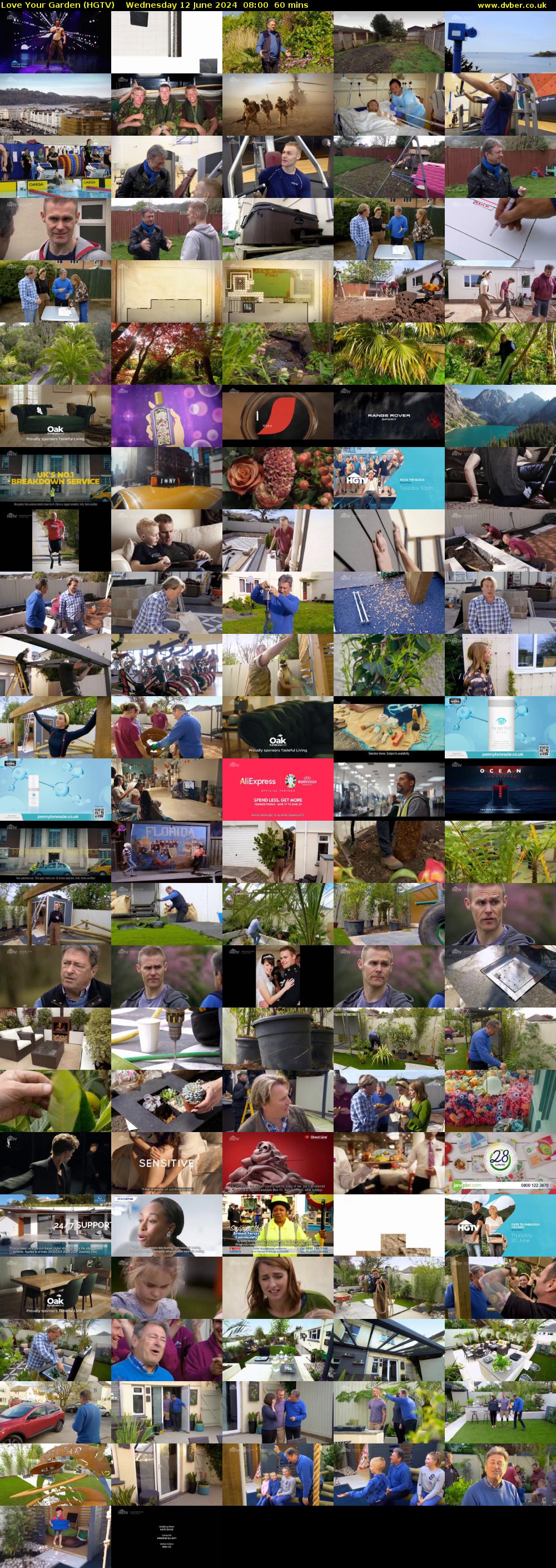 Love Your Garden (HGTV) Wednesday 12 June 2024 08:00 - 09:00