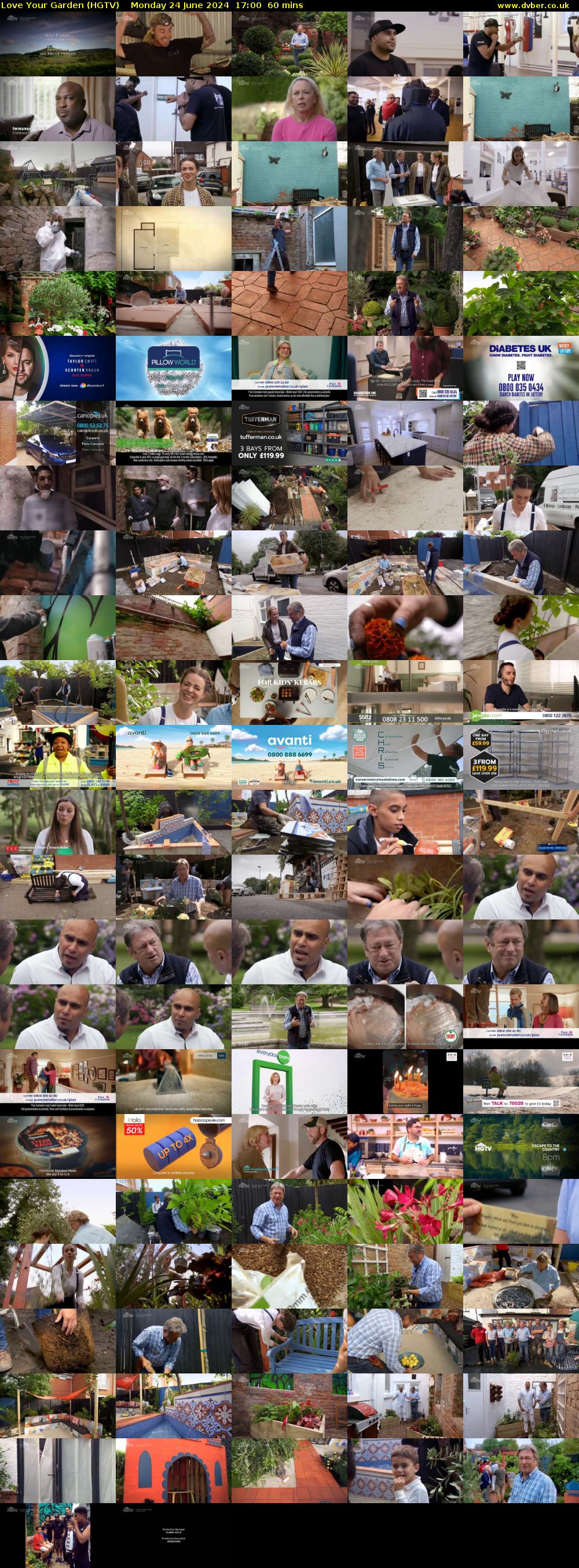 Love Your Garden (HGTV) Monday 24 June 2024 17:00 - 18:00