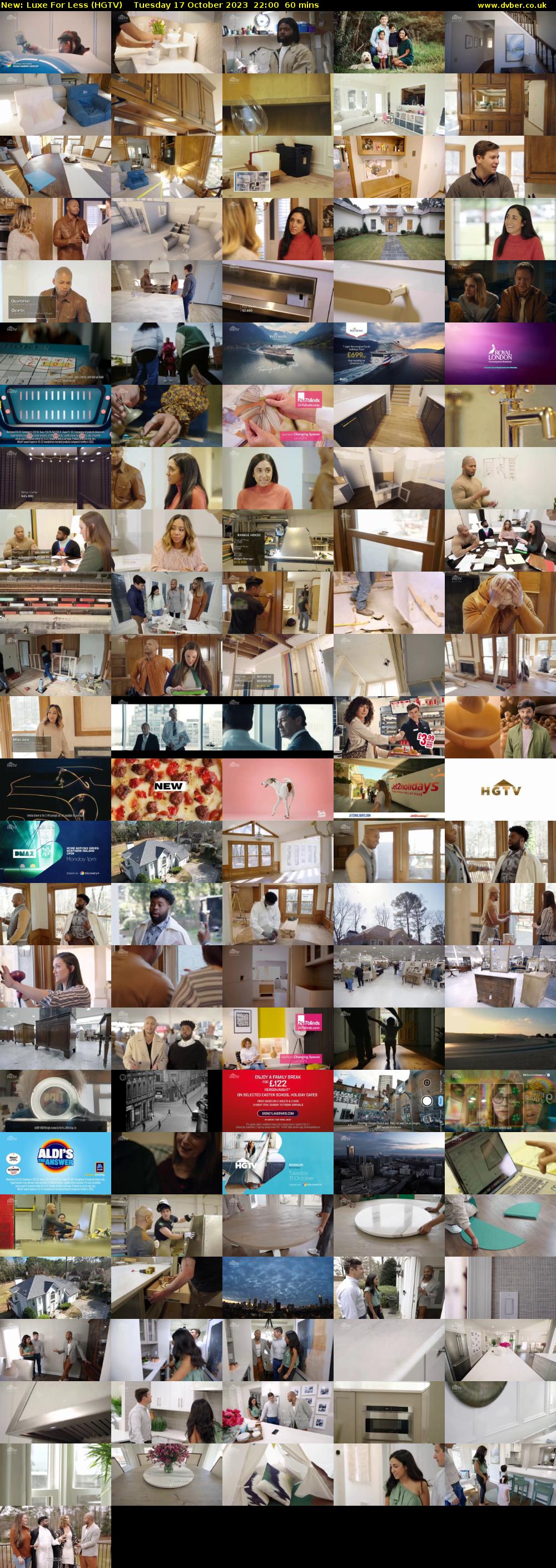 Luxe For Less (HGTV) Tuesday 17 October 2023 22:00 - 23:00