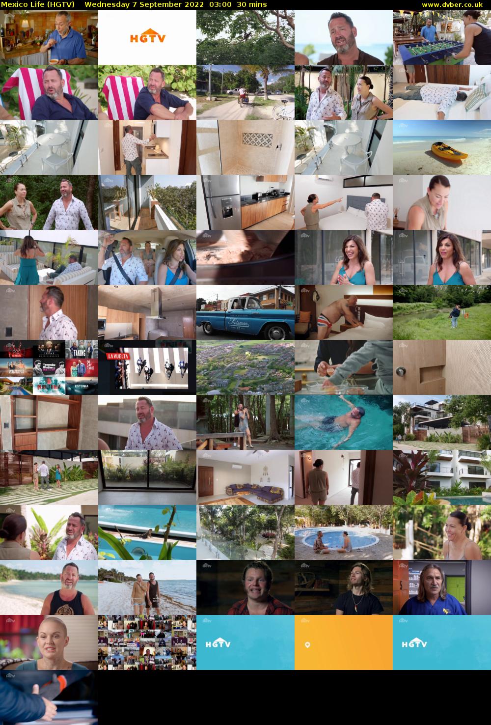 Mexico Life (HGTV) Wednesday 7 September 2022 03:00 - 03:30
