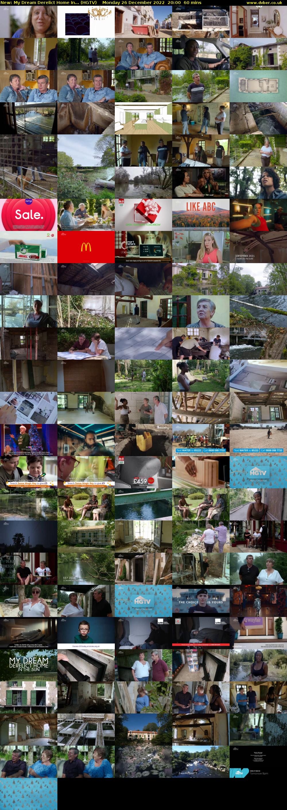 My Dream Derelict Home In... (HGTV) Monday 26 December 2022 20:00 - 21:00