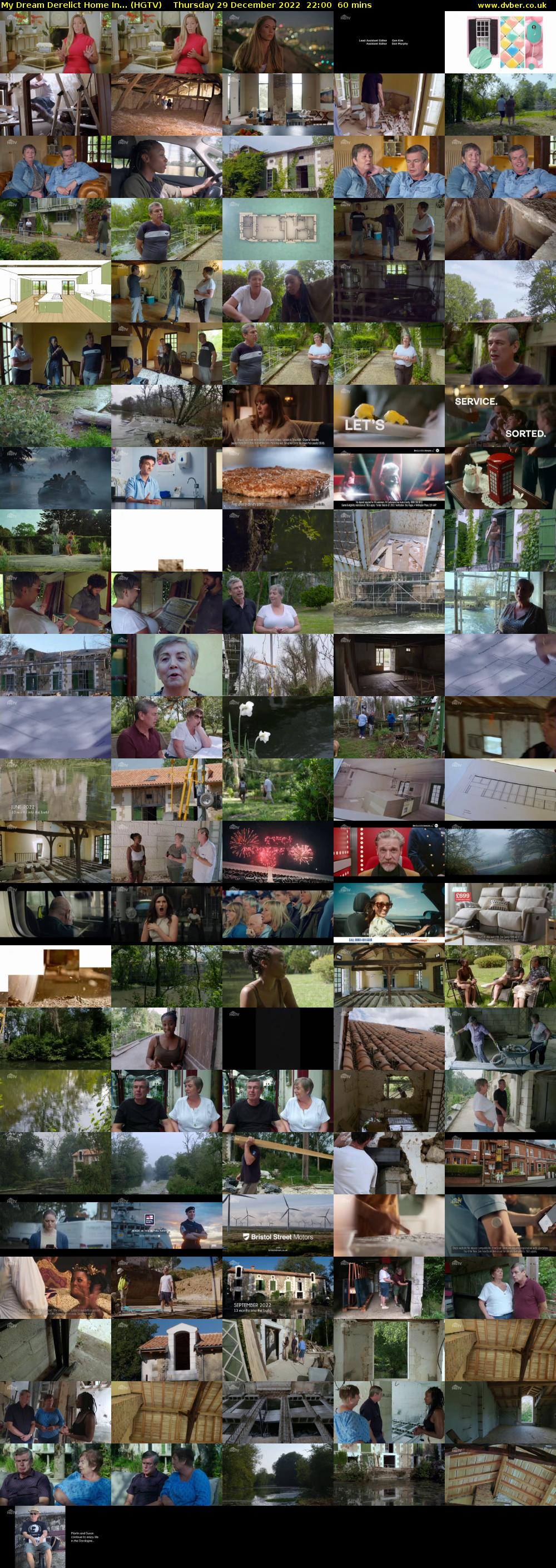 My Dream Derelict Home In... (HGTV) Thursday 29 December 2022 22:00 - 23:00