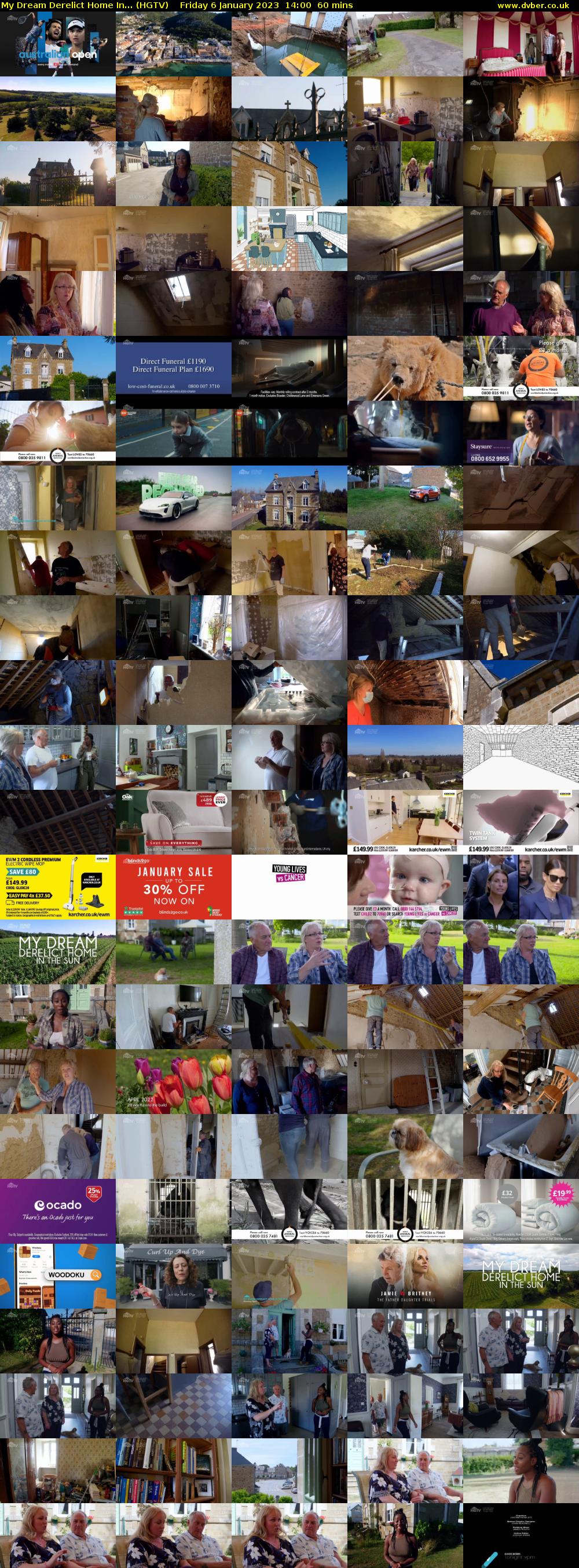 My Dream Derelict Home In... (HGTV) Friday 6 January 2023 14:00 - 15:00