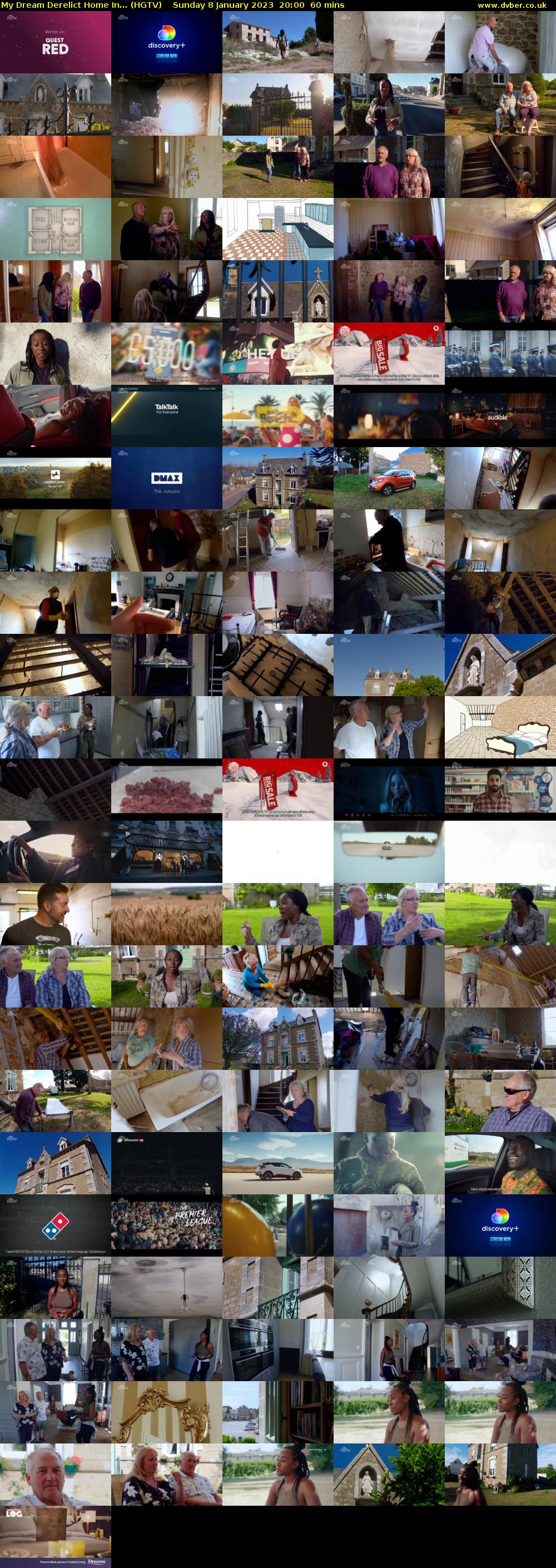 My Dream Derelict Home In... (HGTV) Sunday 8 January 2023 20:00 - 21:00