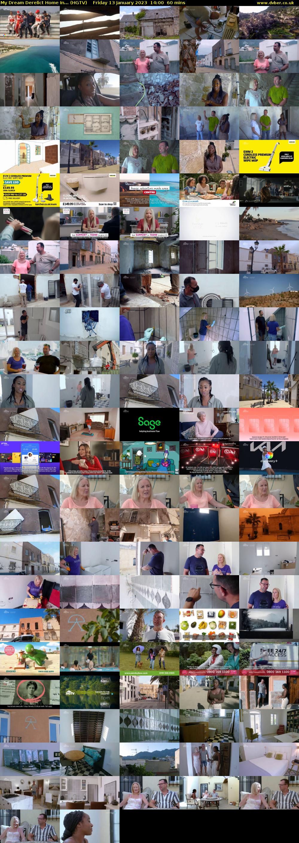 My Dream Derelict Home In... (HGTV) Friday 13 January 2023 14:00 - 15:00