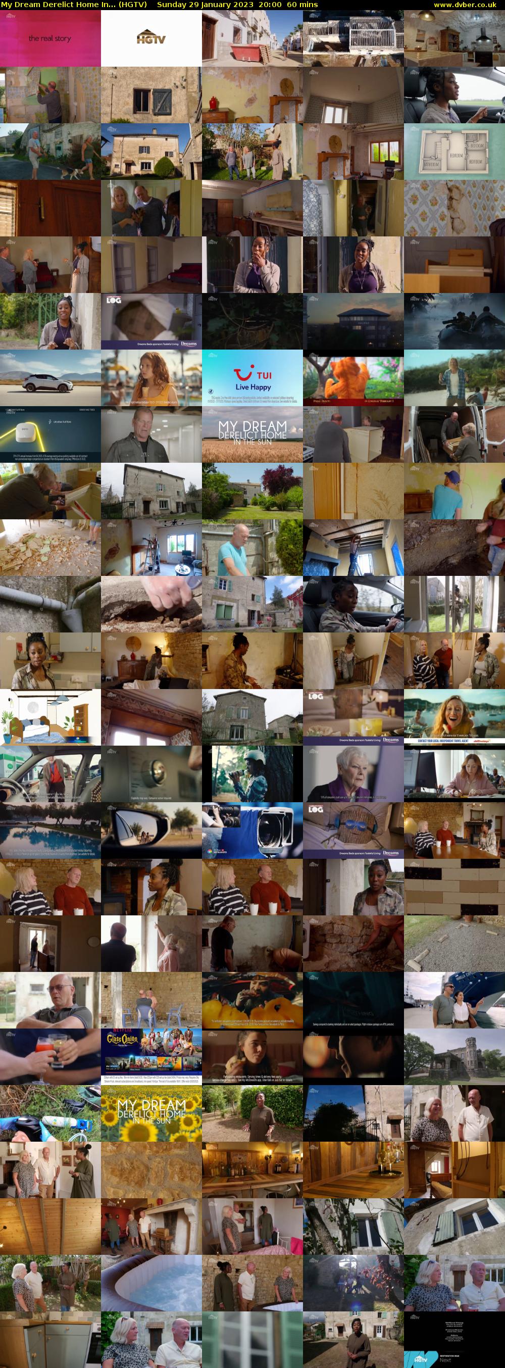 My Dream Derelict Home In... (HGTV) Sunday 29 January 2023 20:00 - 21:00
