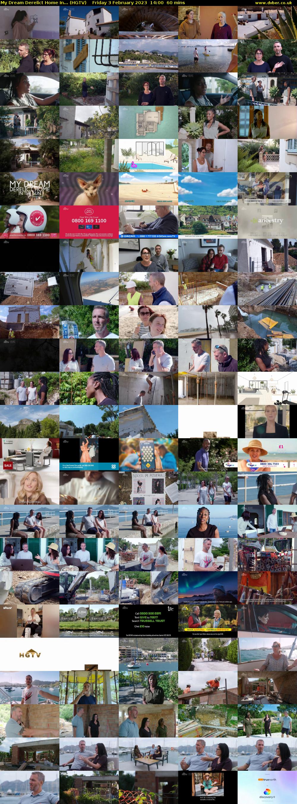 My Dream Derelict Home In... (HGTV) Friday 3 February 2023 14:00 - 15:00