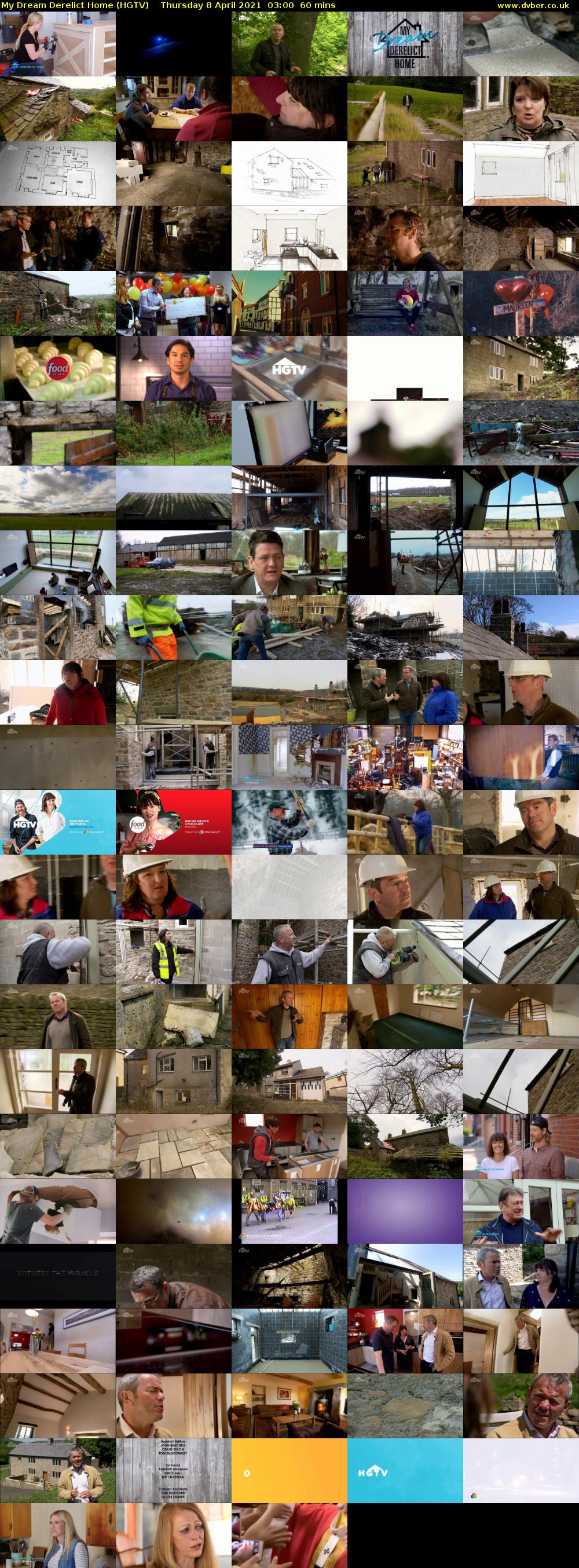 My Dream Derelict Home (HGTV) Thursday 8 April 2021 03:00 - 04:00