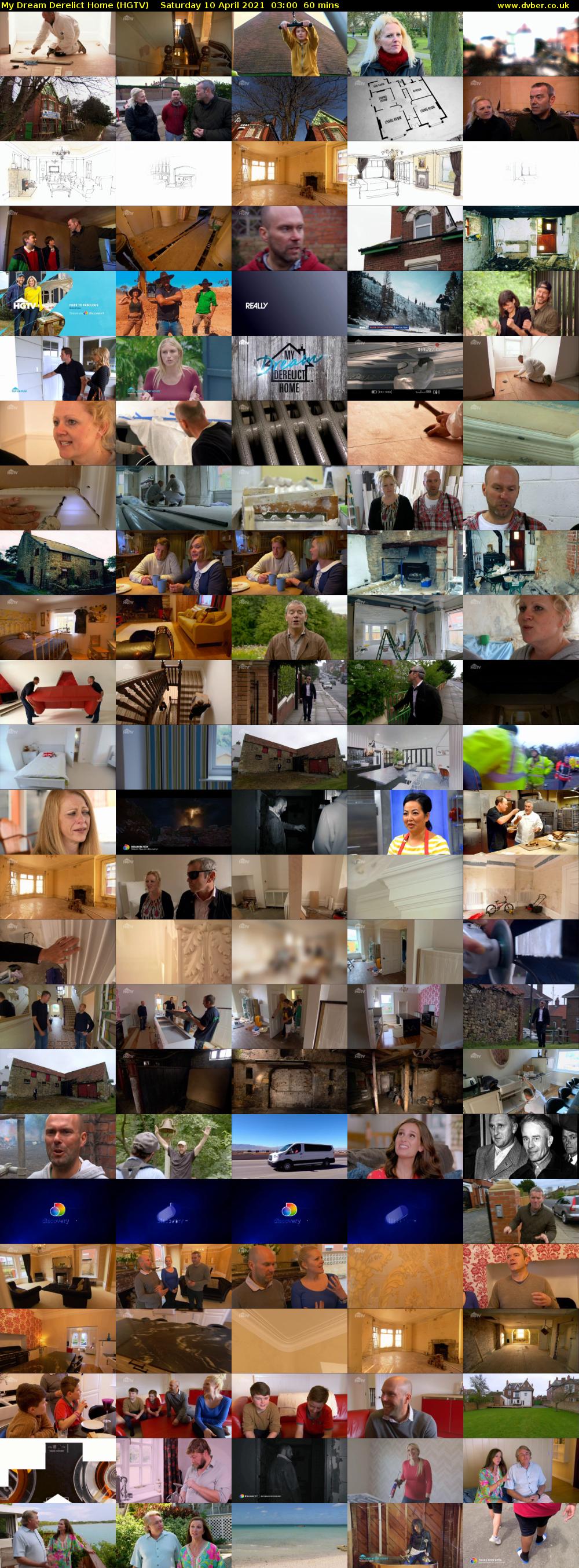 My Dream Derelict Home (HGTV) Saturday 10 April 2021 03:00 - 04:00
