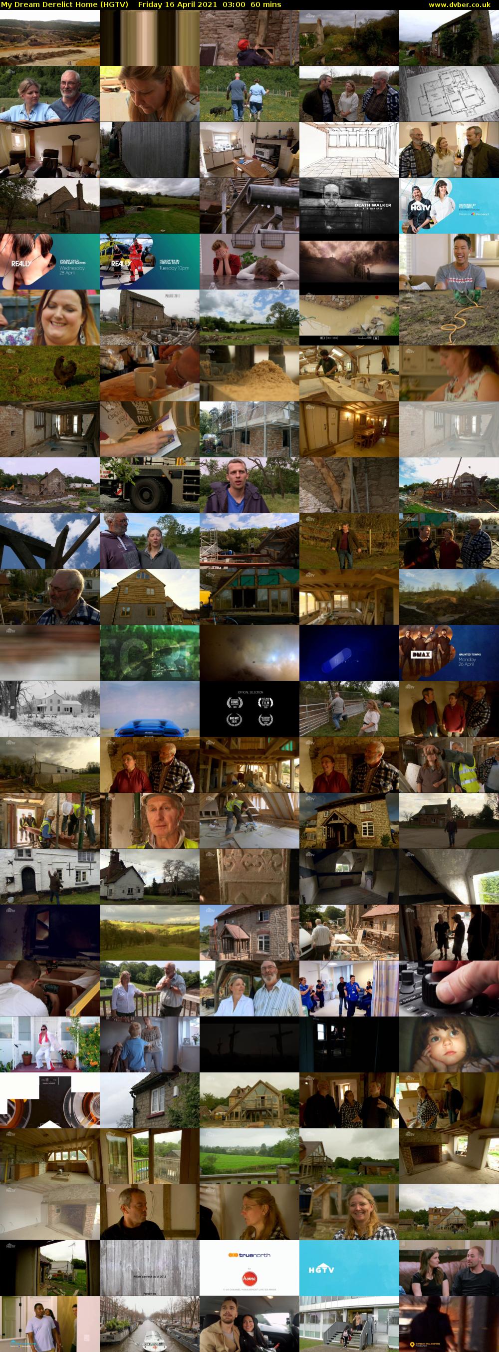 My Dream Derelict Home (HGTV) Friday 16 April 2021 03:00 - 04:00