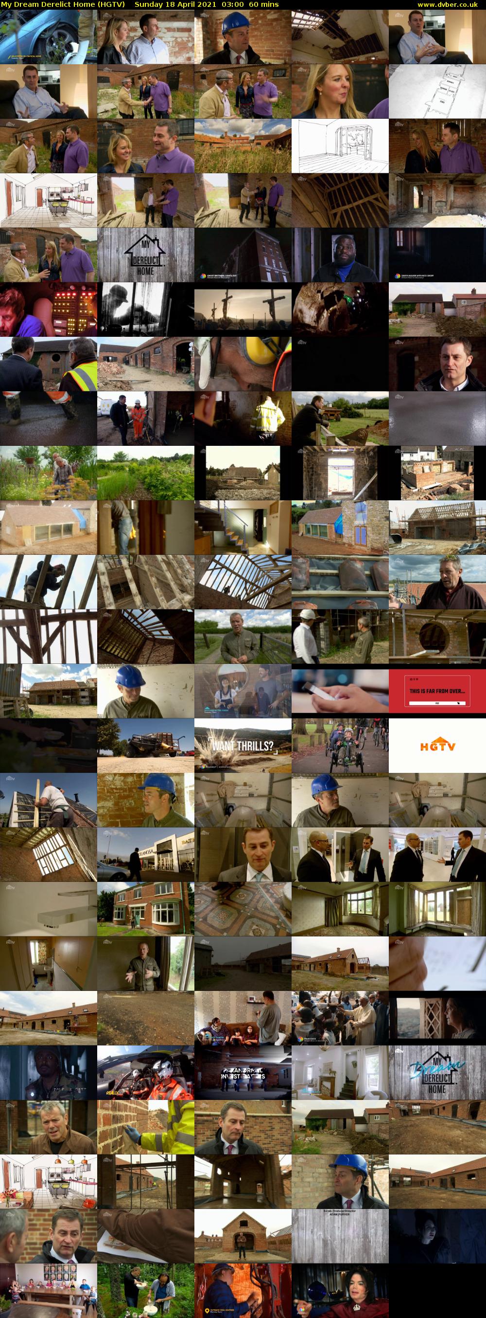 My Dream Derelict Home (HGTV) Sunday 18 April 2021 03:00 - 04:00
