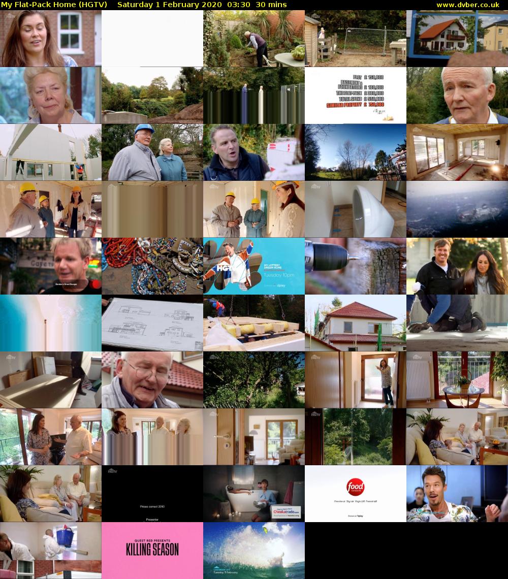 My Flat-Pack Home (HGTV) Saturday 1 February 2020 03:30 - 04:00
