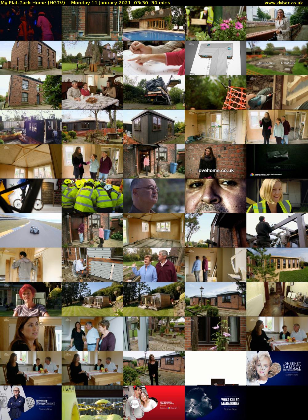 My Flat-Pack Home (HGTV) Monday 11 January 2021 03:30 - 04:00