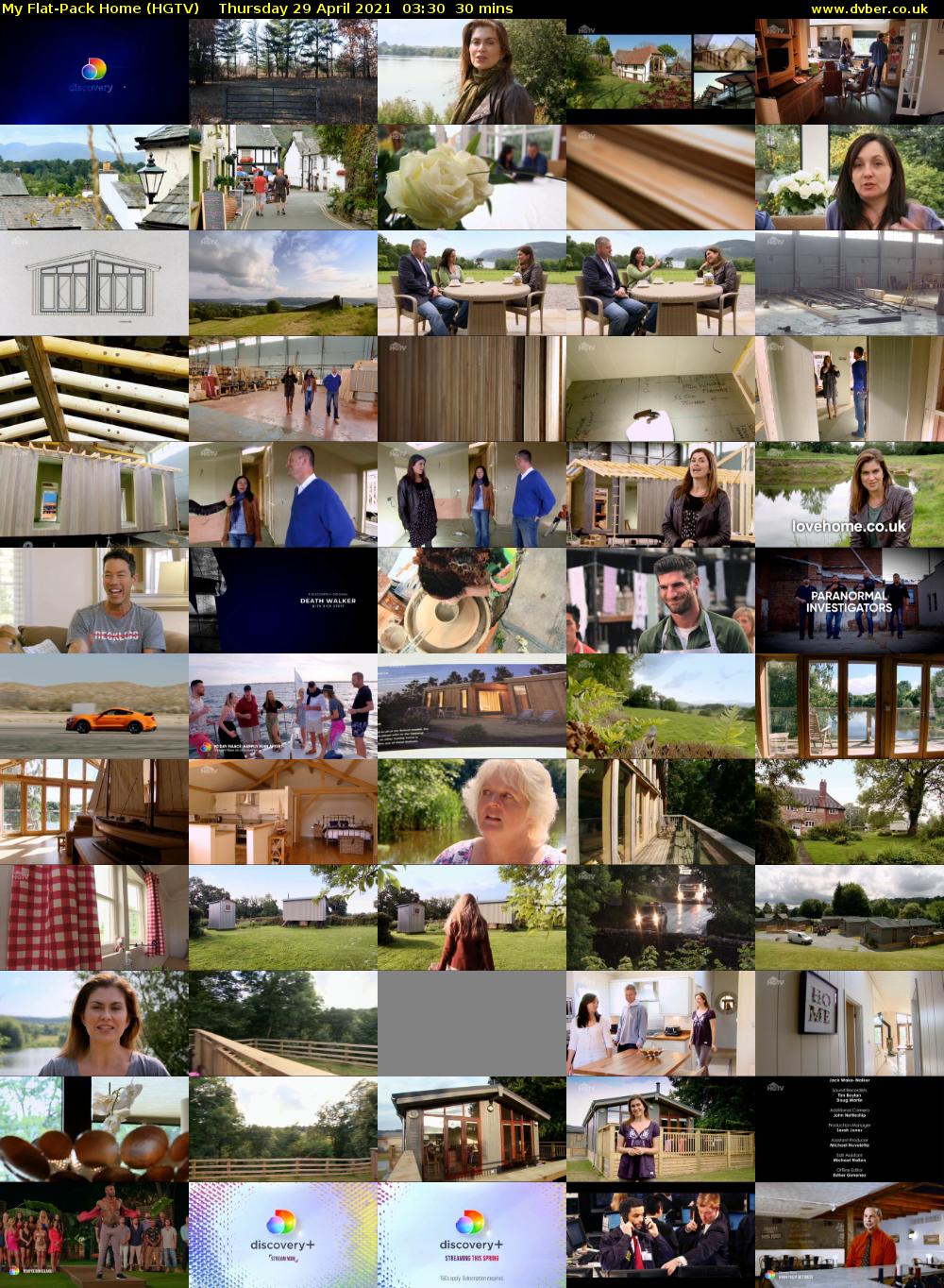 My Flat-Pack Home (HGTV) Thursday 29 April 2021 03:30 - 04:00