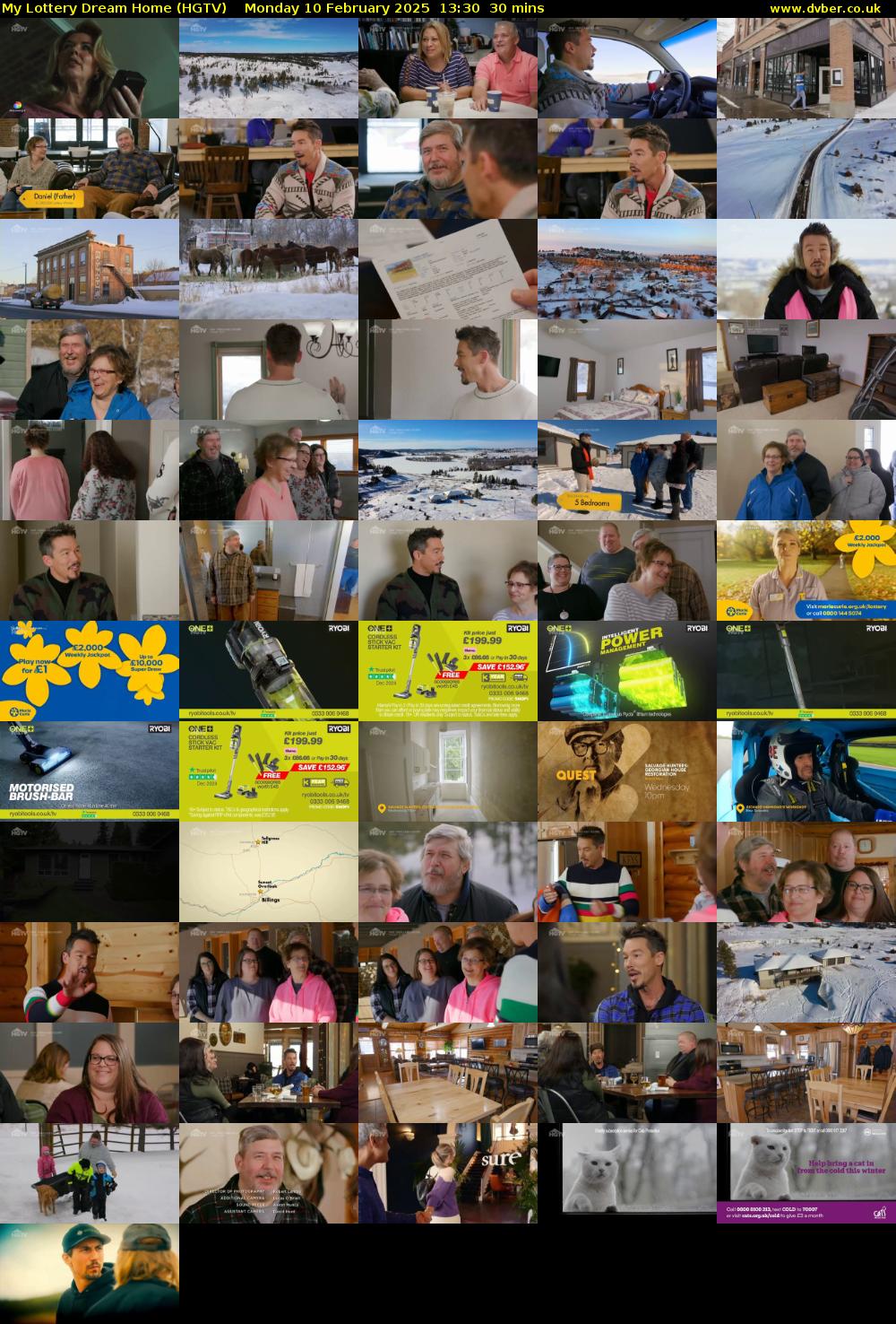 My Lottery Dream Home (HGTV) Monday 10 February 2025 13:30 - 14:00