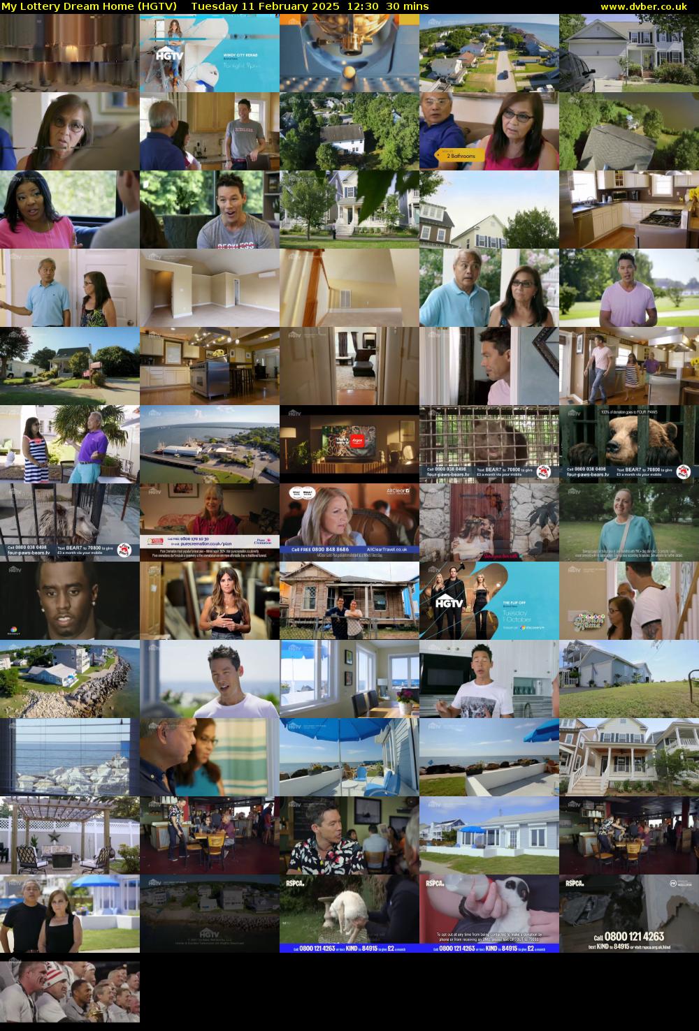 My Lottery Dream Home (HGTV) Tuesday 11 February 2025 12:30 - 13:00