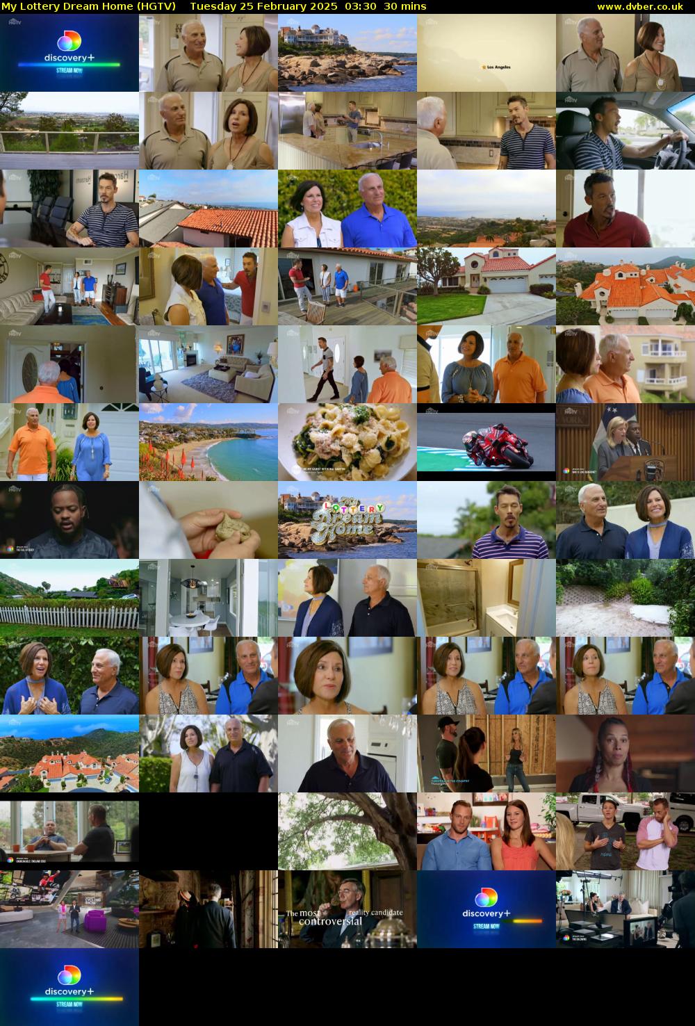 My Lottery Dream Home (HGTV) Tuesday 25 February 2025 03:30 - 04:00