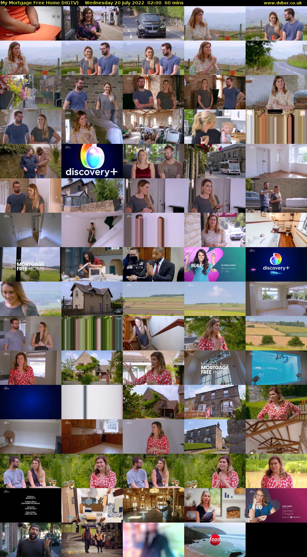 My Mortgage Free Home (HGTV) Wednesday 20 July 2022 02:00 - 03:00