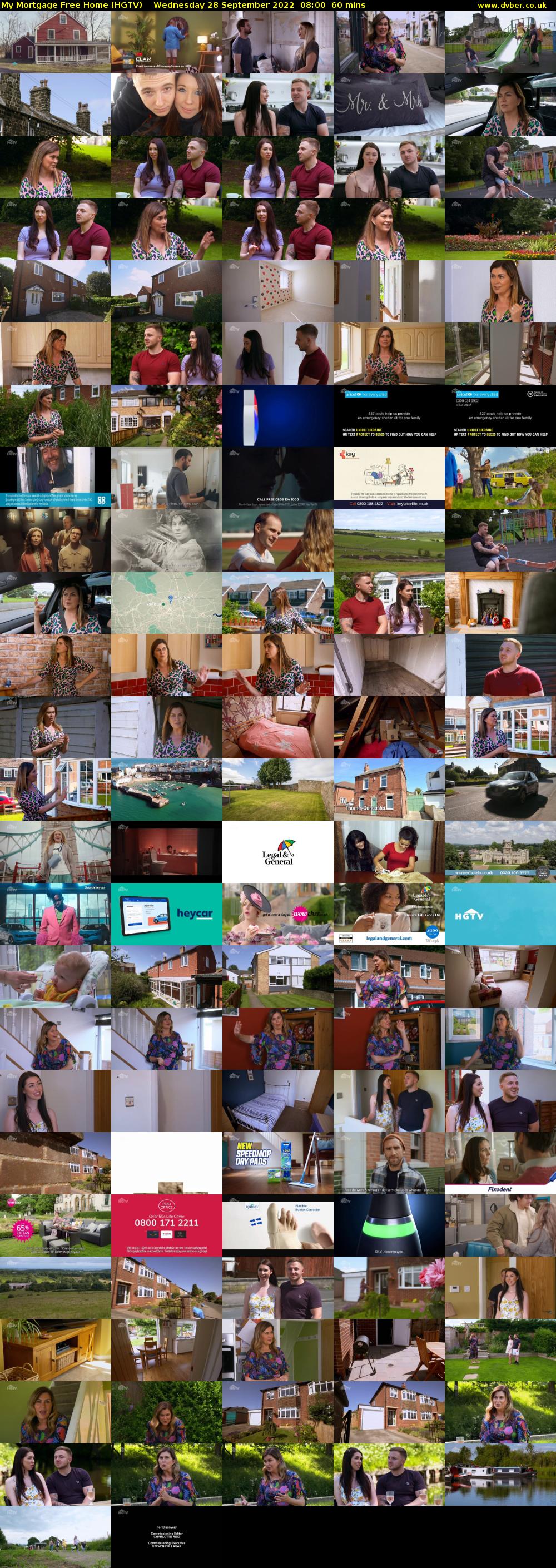 My Mortgage Free Home (HGTV) Wednesday 28 September 2022 08:00 - 09:00