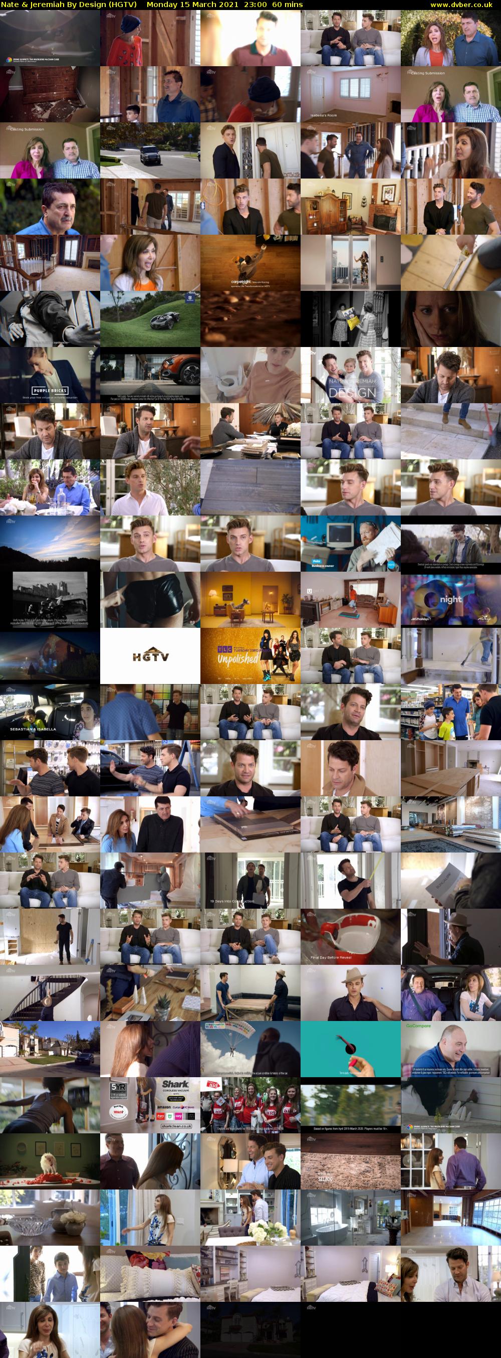 Nate & Jeremiah By Design (HGTV) Monday 15 March 2021 23:00 - 00:00
